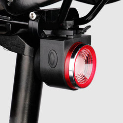 Anti-theft alarm for bike with taillight