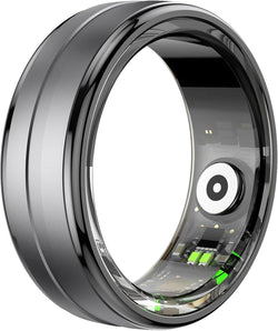 Waterproof smart ring for health monitoring and tracking.