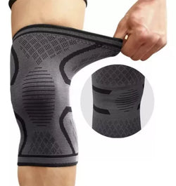 Elastic knee support sleeves for joint protection