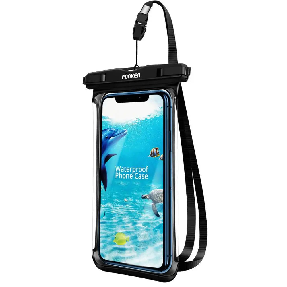 Waterproof phone bag for swimming and rain