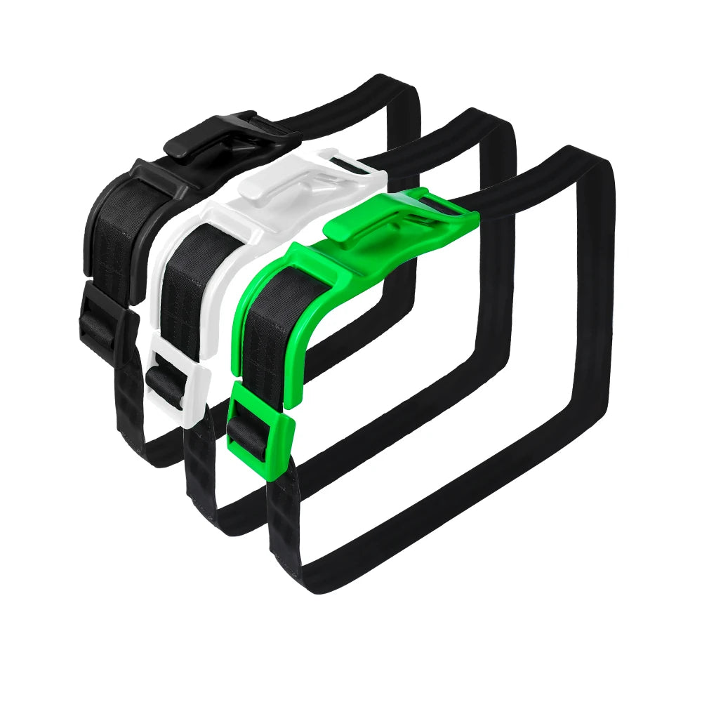 Pregnant woman using the car seat belt adjuster for added comfort and safety.