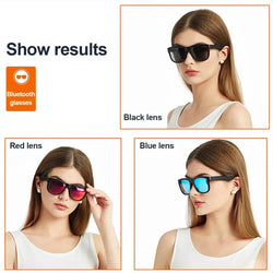 Smart Bluetooth sunglasses with polarized lenses