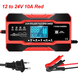 Smart car battery charger for 12V and AGM batteries