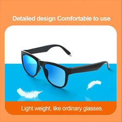 Smart Bluetooth sunglasses with polarized lenses