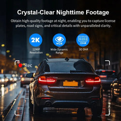 360° night vision dash cam for cars