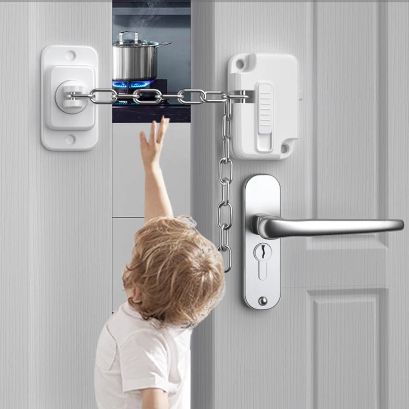 Child safety lock for windows and doors