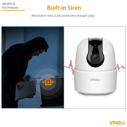 Wifi surveillance camera with night vision and 360° coverage