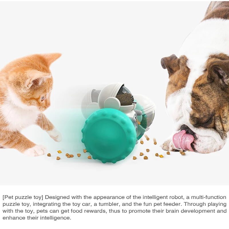 Interactive dog slow feeder toy for safe and fun eating.