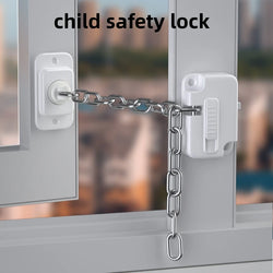 Child safety lock for windows and doors