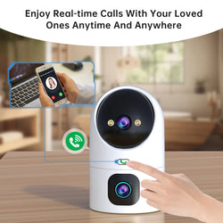 5G WiFi Dual Lens Auto Tracking Camera