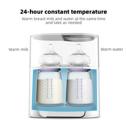 Baby bottle warmer and sterilizer for safe feeding