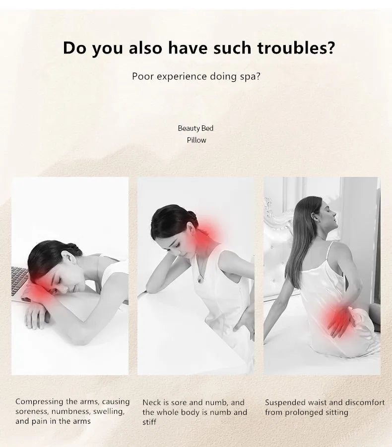 Neck Relief Face Pillow