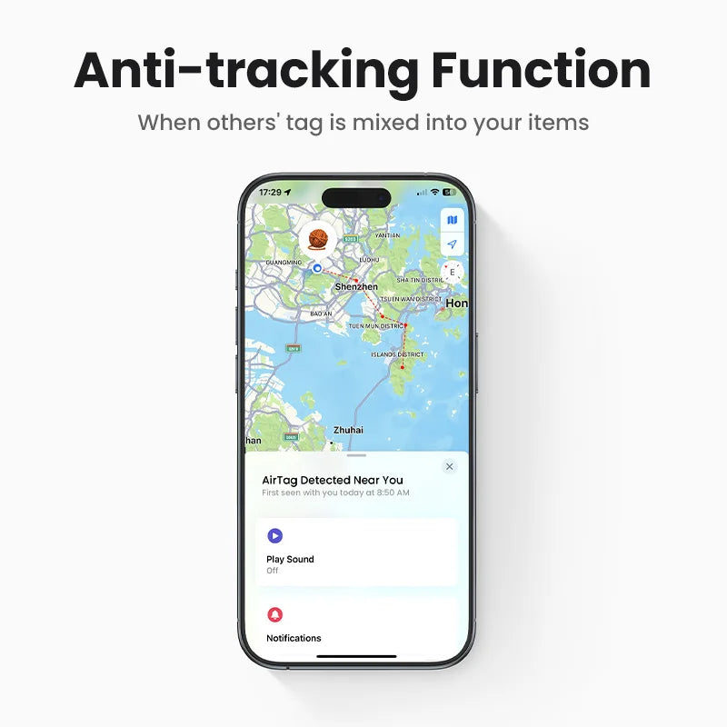 Bluetooth GPS Tracker for locating lost items and pets.