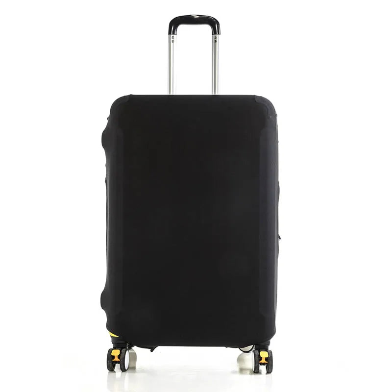 Luggage cover for suitcase, 18-28 inches, stretch fabric.