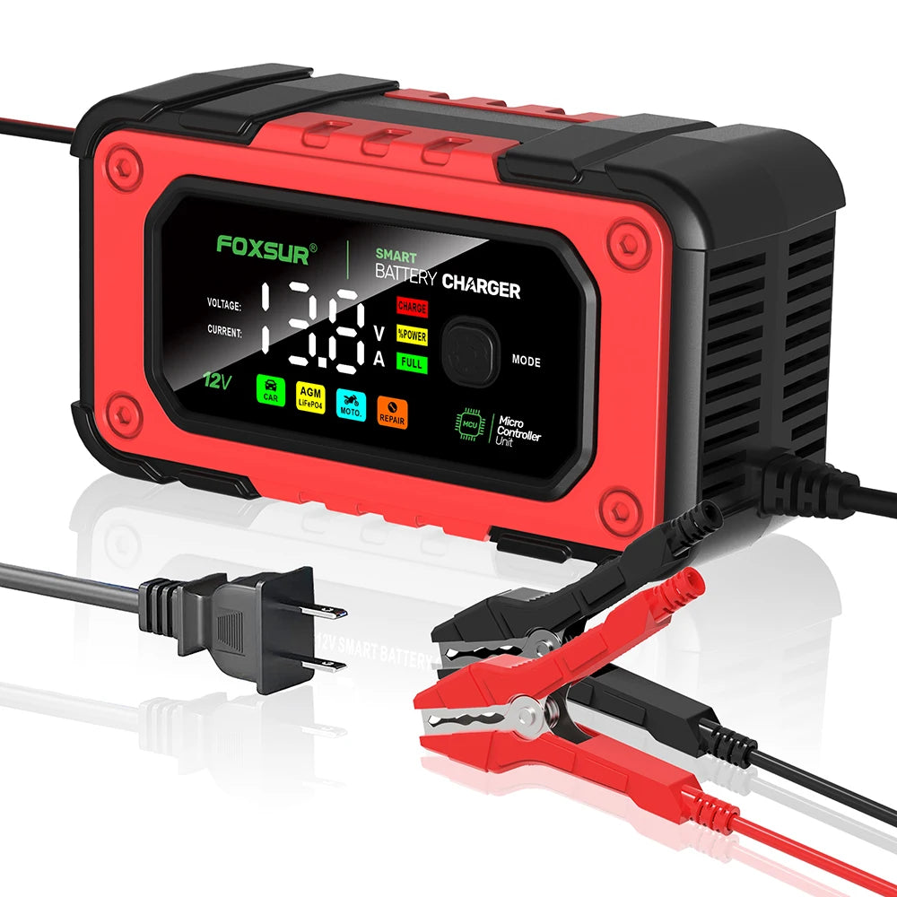 Safe and reliable battery charger preventing overcharging and damage
