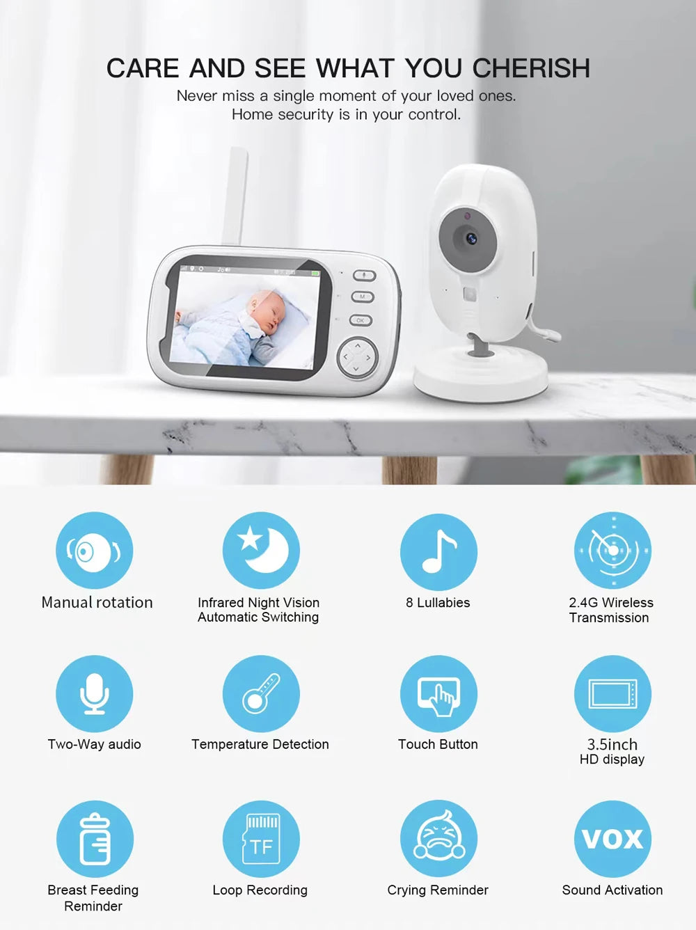 Wireless Video Baby Monitor