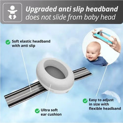 Baby ear protection folding headphones for noise reduction