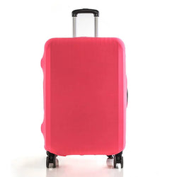 Luggage cover for suitcase, 18-28 inches, stretch fabric.